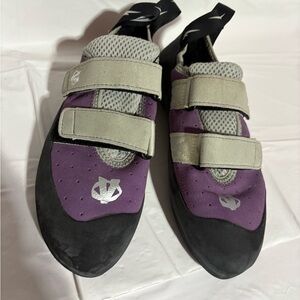 Kids Purple and Gray Athletic Shoes